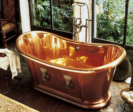 Kalista copper bathtub