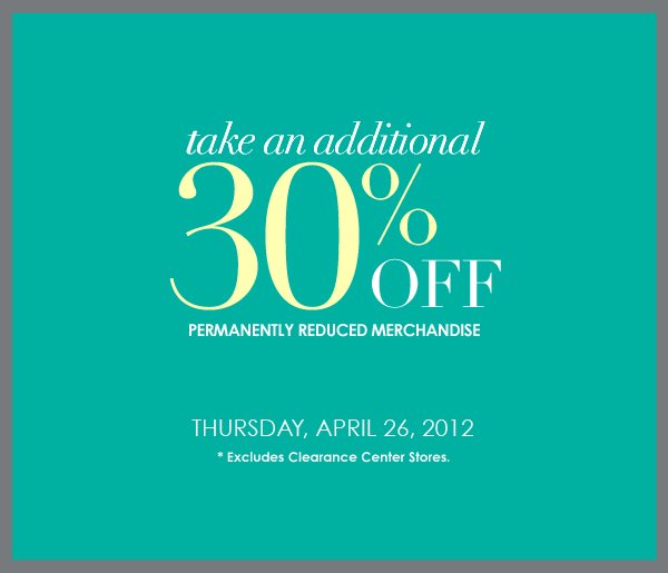 Shopping the current Dillardâ€™s additional 30% off clearance sale is ...