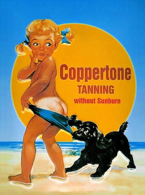 Coppertone-tanning-without-sunburn-vintage-advertising1