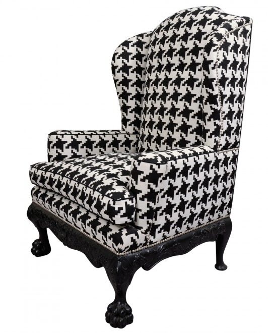 houndstooth-wing-chair