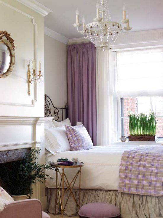 purple-and-white-bedroom