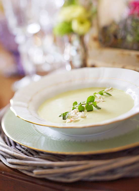 Cream of Asparagus soup