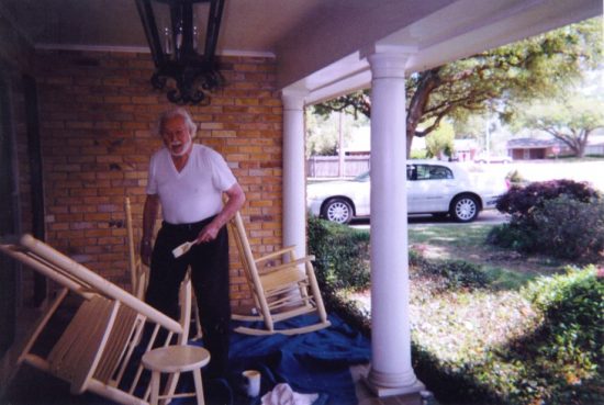 painting rocking chairs