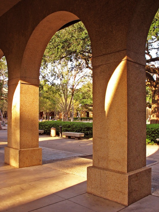 arches at LSU campus
