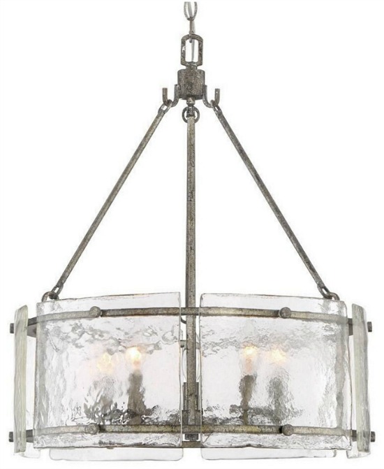 Luxury Industrial Chandelier with Rustic Style