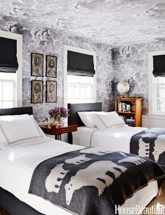 black-white-wallpaper-bedroom