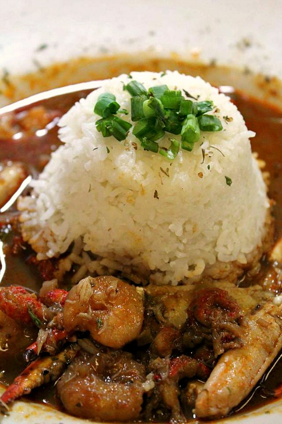 Prejeans seafood gumbo