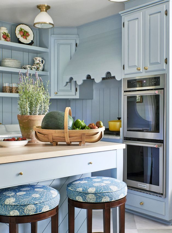 powder-blue-kitchen-cabinets