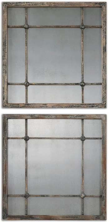 Uttermost-Saragano-Slate-Blue-Square-Mirrors-Set-of-2