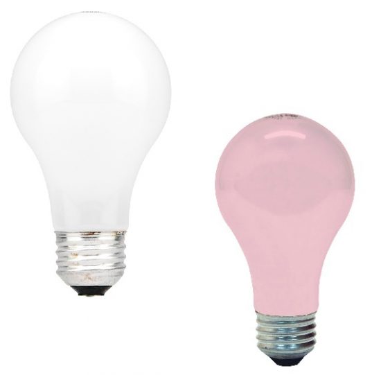 white-pink-light-bulbs