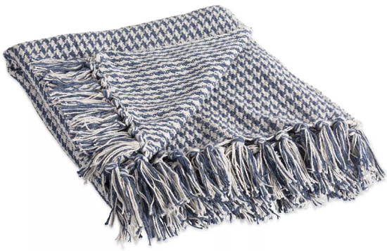 Houndstooth Throw - Design Imports