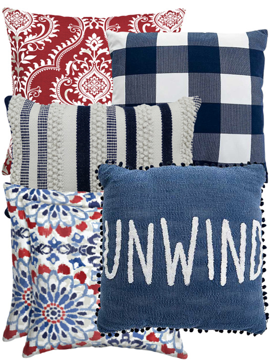 red-white-blue-outdoor-throw-pillows