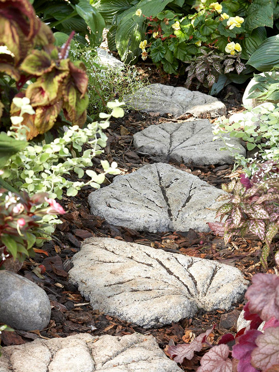 curb appeal stepping stones BHG
