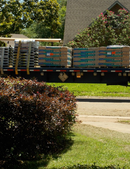 roofing shingles delivery