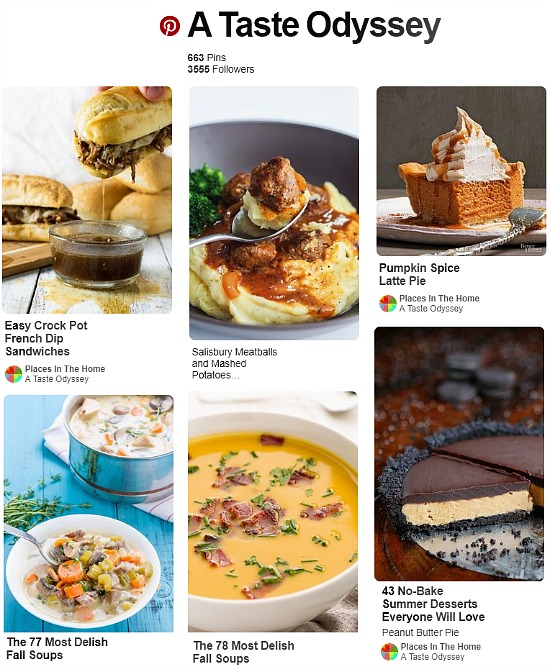 recipes from Pinterest