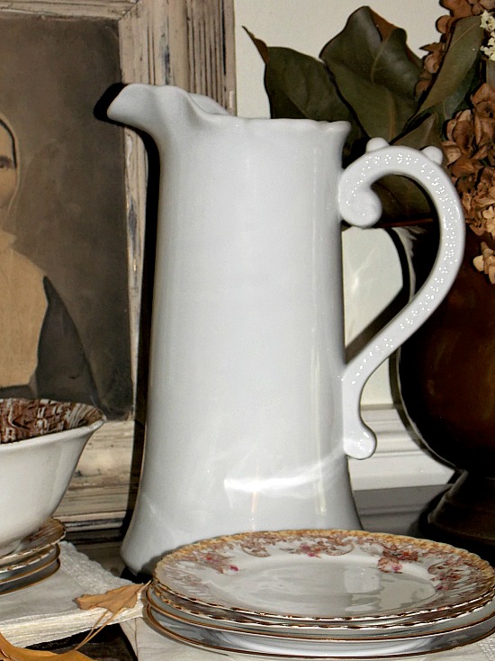 ironstone-pitcher