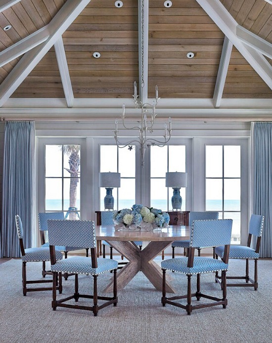 Cronk Duch Architecture beach style Jacksonville dining room