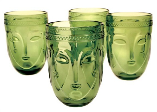 Art & Artifact Buddha Drinking Glasses - Set of 4