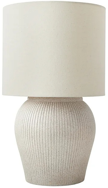 Better Homes & Gardens Raw Sand Table Lamp with Shade 