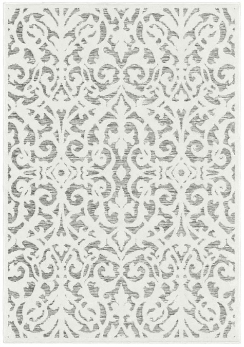 My Texas House by Orian Indoor Outdoor Lady Bird Natural Gray Area Rug