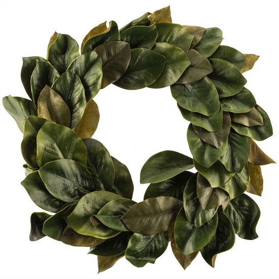 faux-magnolia-wreath