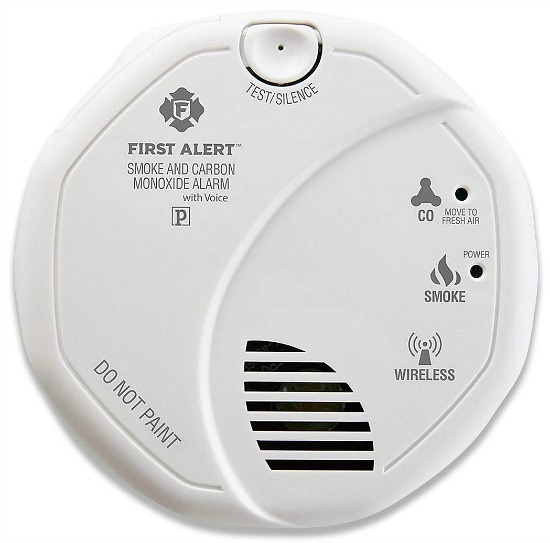 First Alert SCO501CN-3ST Battery Operated Combination Smoke and Carbon Monoxide Alarm with Voice Location