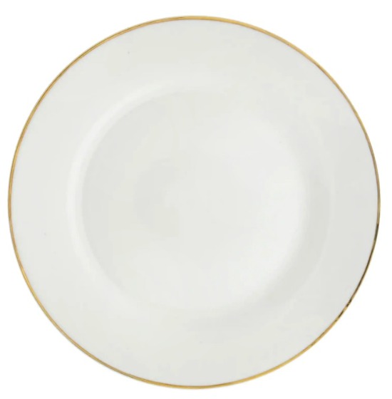 white-dinner-plate-gold-rimmed