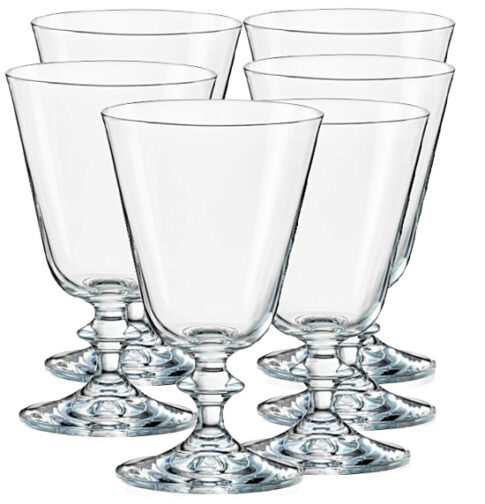Darby Home Co Tomball 6 - Piece 9oz. Glass All Purpose Wine Glass Glassware Set (Set of 6)-1
