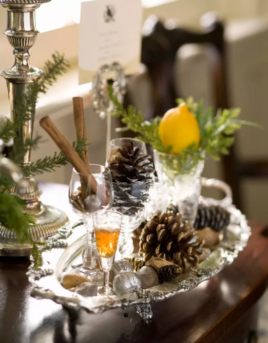 sherry-silver-tray-pine-cones