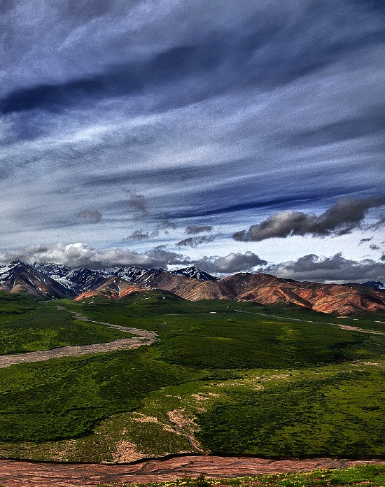 Alaska Range at Polychrome Overlook