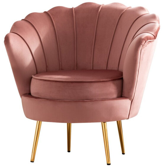 Liliane+28.8+Wide+Velvet+Barrel+Chair