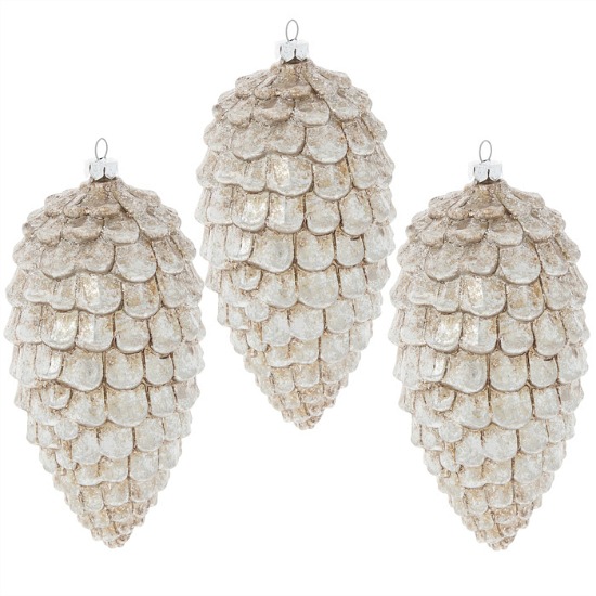 silver-pinecone-ornaments