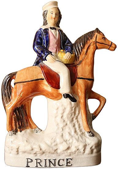 Staffordshire Figure on Horse (1)