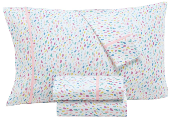 Whim by Martha Stewart Collection Novelty Print Twin Sheet Set