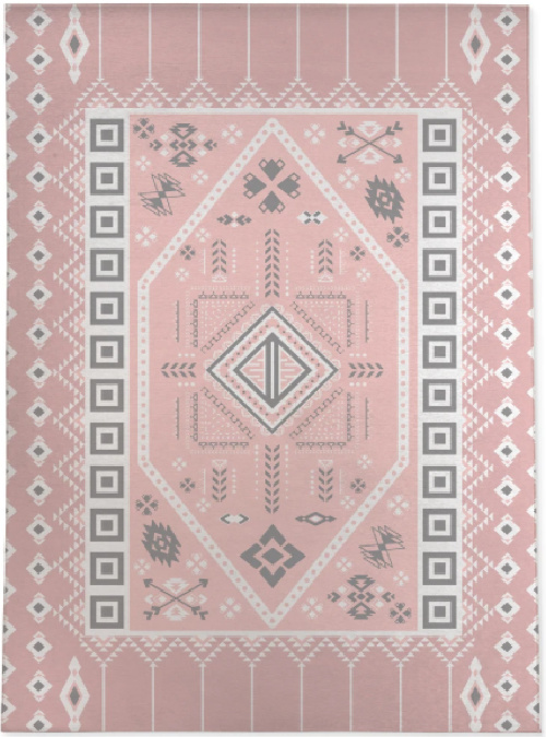 PAC PINK Area Rug by Kavka Designs