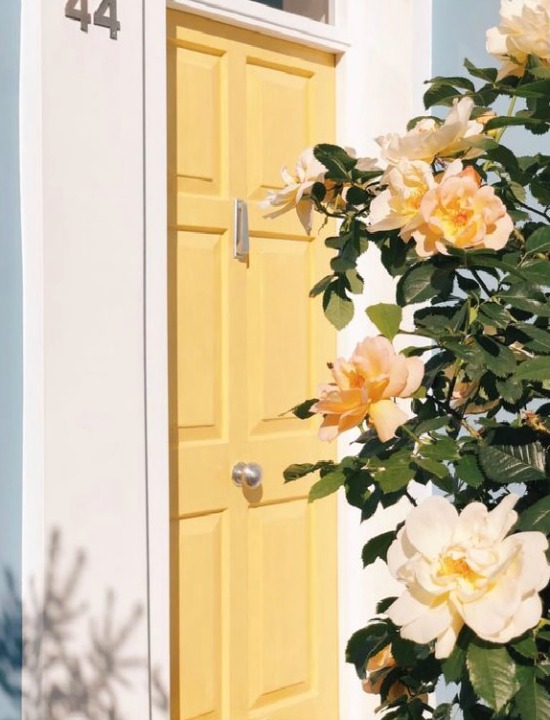 sunny-and-bright-yellow-front-door