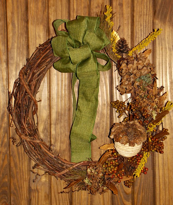 wreath DIY fall decor project ideas