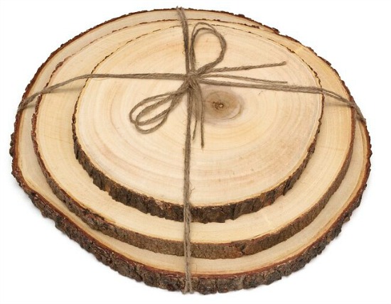 Volkman+3+Piece+Acacia+Tree+Bark+Board+Set