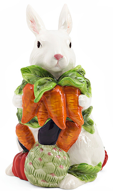CORNERRUBY INTERNATIONAL carrot bunny figurine