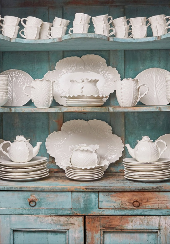 Tory Burch Home lettuce ware dishes