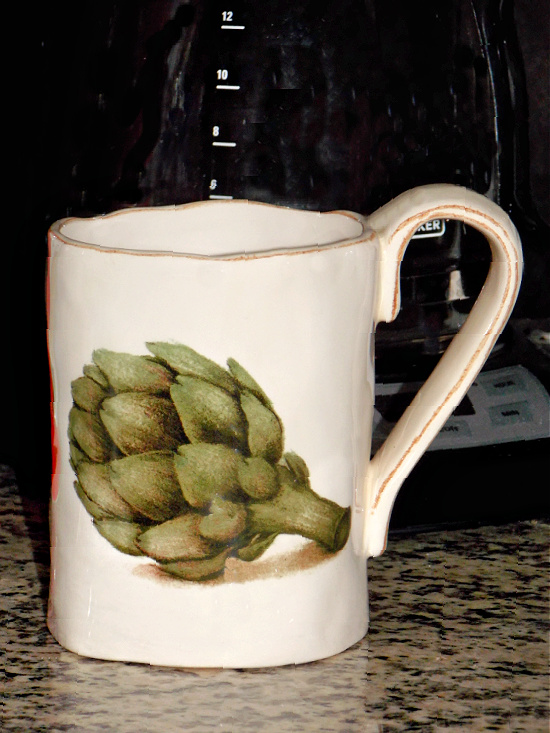 artichoke-mug