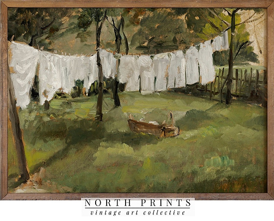 laundry-clothesline-vintage-print