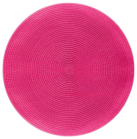 Pink Round Placemats Celebrate It™, 4ct.