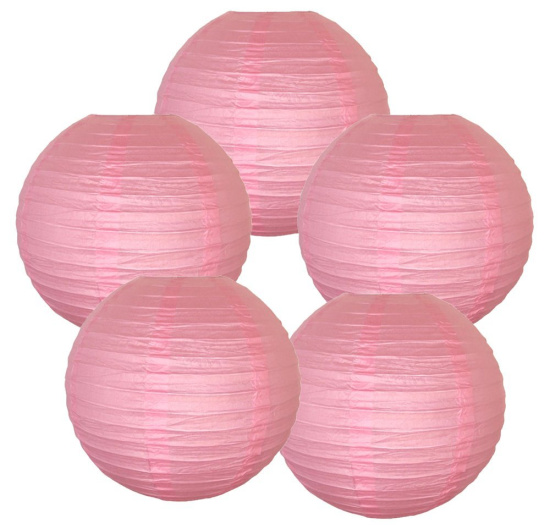 pink-paper-lanterns