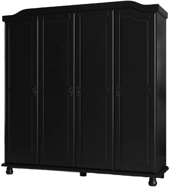 Palace-Imports-4-Door-Wardrobe-Armoire-with-Optional-Mirrored-Doors