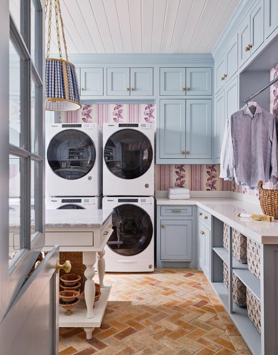 blue-laundry-room-cabinets