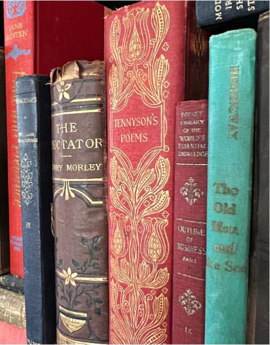 Set of 5 Vintage Books