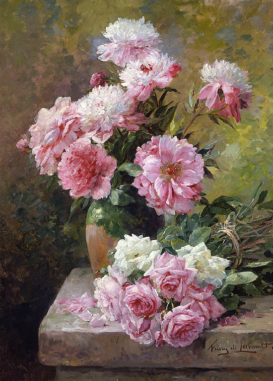 Roses- Albert Tibule Furcy de Lavault (1847-1915) (1)