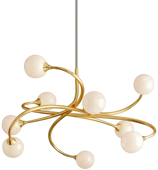 Corbett-Lighting-Signature-9-light-Gold-Leaf-Chandelier-with-Antique-White-and-Gold