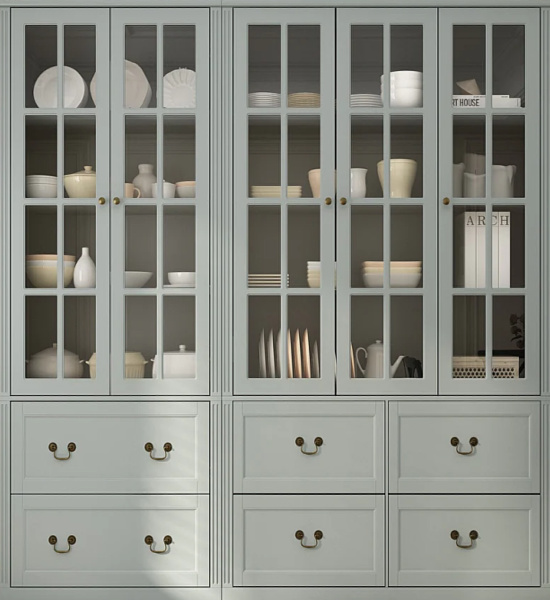 Modular-Glass-Doors-Display-Cabinet-Combo-Bookcase-Home-Office-Pantry (1)